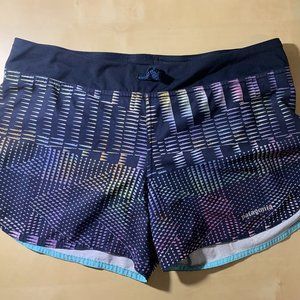 Patagonia STY57622 Nine Trails Women’s Running Shorts Size M Multicolor